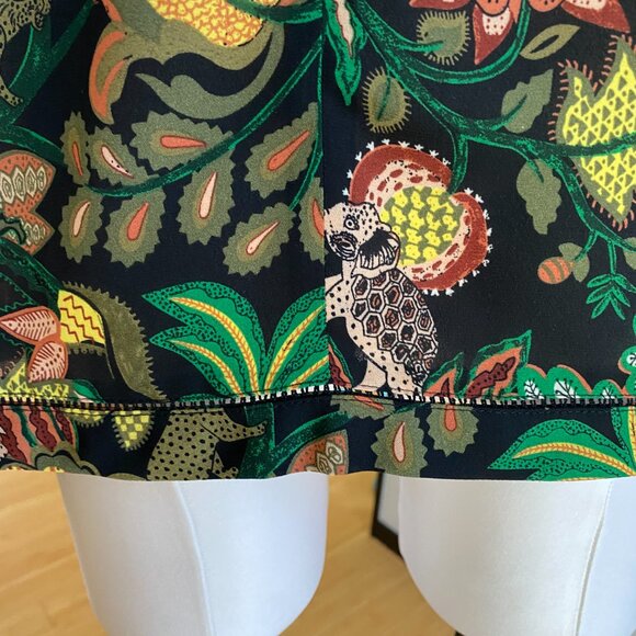 Scotch & Soda woman's top size L rayon floral print - Picture 3 of 5